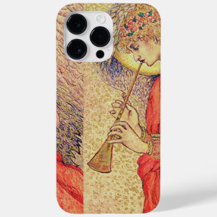 Coque Pour Pour iPhone 14 Pro Max Ange jouant du flageolet