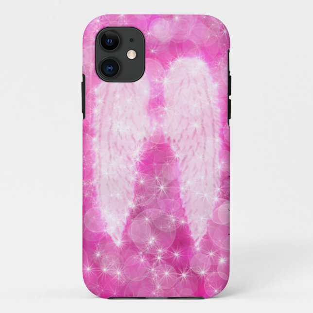 Coques Case-Mate iPhone Ange rose (Dos)