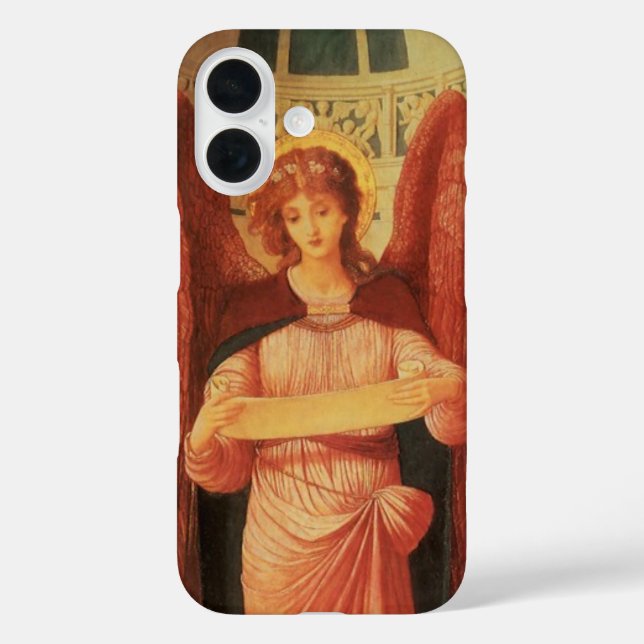 Coques Case-Mate iPhone Angel avec défilement par John Melhuish Strudwick (Verso)