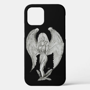 Etui iPhone Case-Mate Angel - Design noir et blanc
