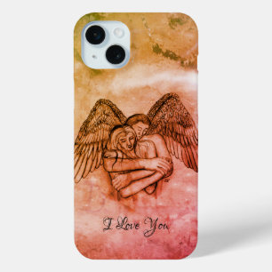 Coque iPhone 15 Mini Angel Eros in Love