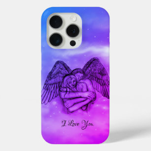 Coque iPhone 15 Pro Angel Eros in Love