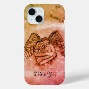Coque Pour iPhone 15 Angel Eros in Love