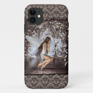 Case-Mate iPhone Case Angel gothique et sa colombe