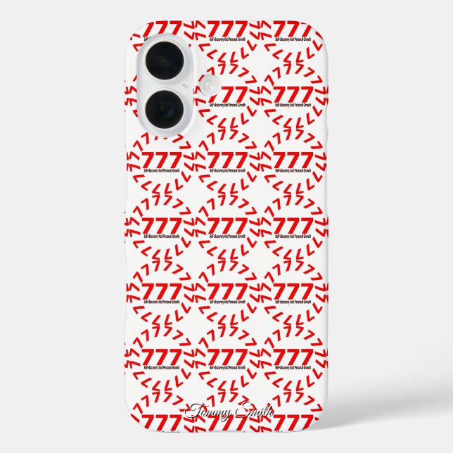 Coques Case-Mate iPhone Angel Numéro 777 Éveil spirituel (Verso)