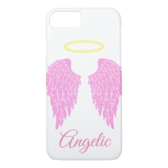 Coques Case-Mate iPhone Angel rose angélique ailes & Halo (Dos)
