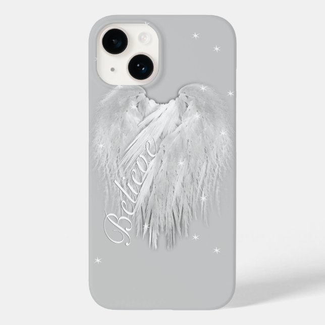 Coques Case-Mate iPhone ANGEL WINGS 'Croire' Coeur magique (Verso)