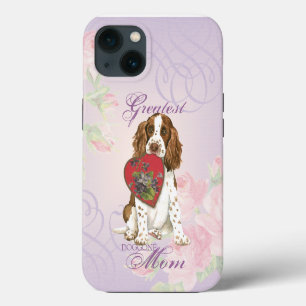 Case-Mate iPhone Case Anglais Springer Spaniel Heart Mom