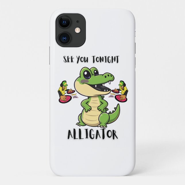 Coques Case-Mate iPhone Animals Party Alligator (Dos)
