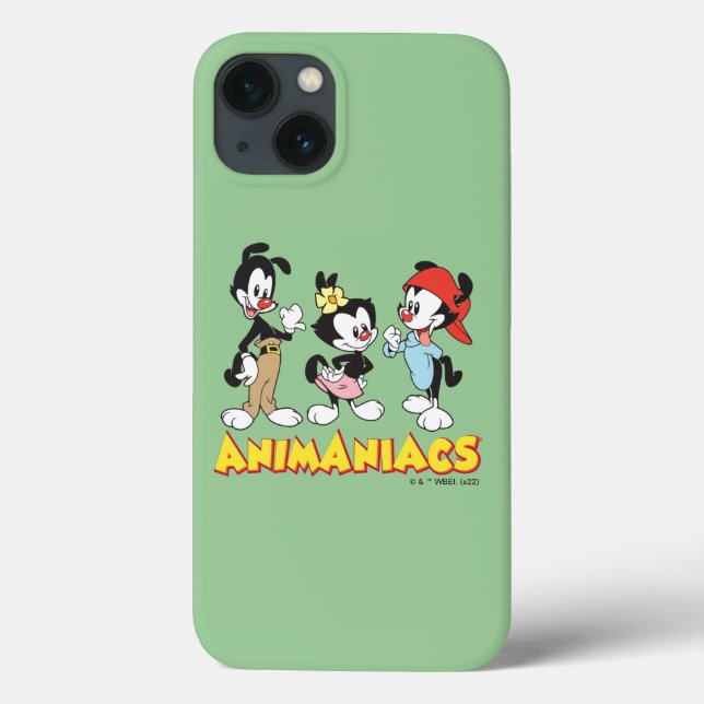 Coques Case-Mate iPhone Animaniacs | Yakko, Dot et Wakko debout (Verso)