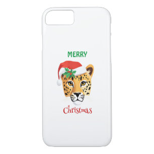Case-Mate iPhone Case Animaux amusants Safari Cheetah léopard Père Noël