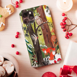 Case-Mate iPhone Case Animaux de la forêt mignons illustrés 