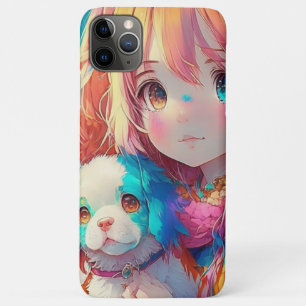 Case-Mate iPhone Case Anime Girl with Puppy