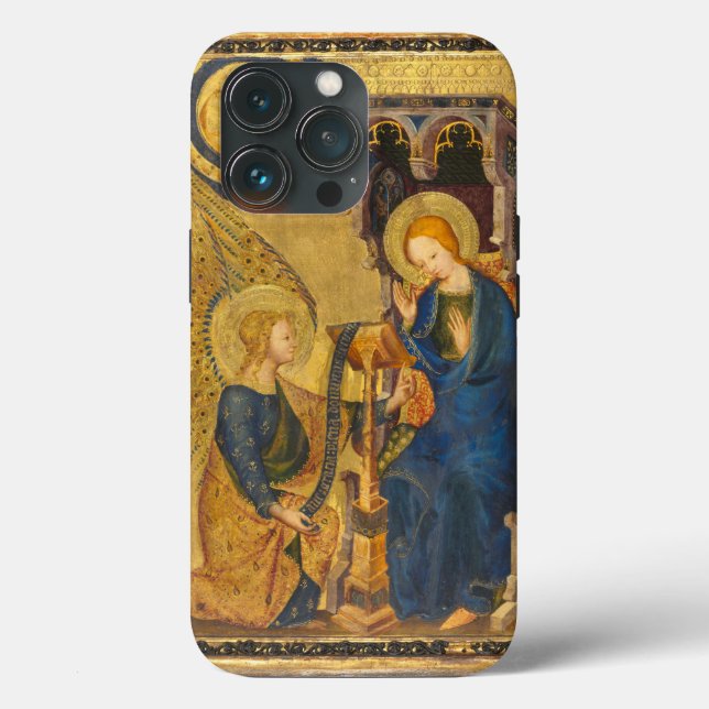 Coques Case-Mate iPhone Annonciation, Pays-Bas, France, Tempera Oil (Verso)
