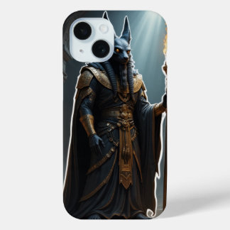 Coque Pour iPhone 15 Anubis, God of the Dead