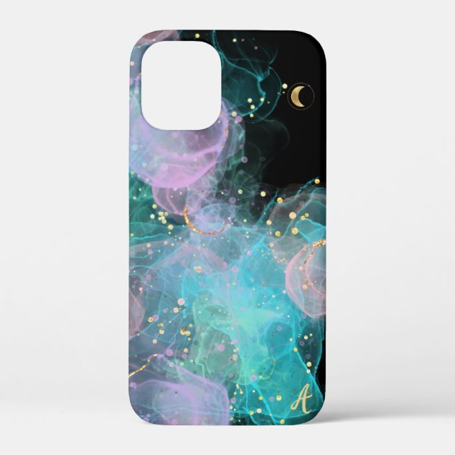 Coques Case-Mate iPhone *~* AP46 Parties scintillant d'encre Pastel Abstra (Verso)