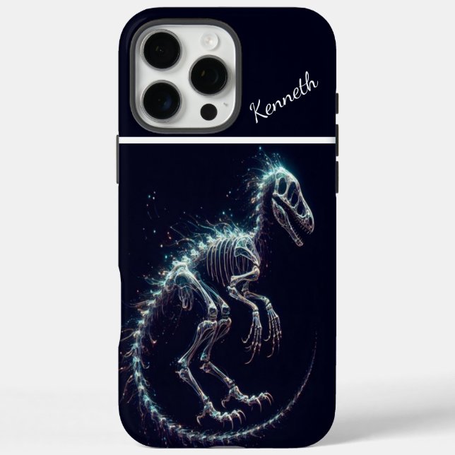 Coques Case-Mate iPhone Apatosaurus Dinosaure Squelette Stardust (Verso)