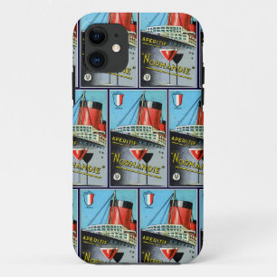 Coque iPhone 11 Apertif français Normandie 1930