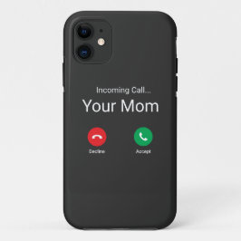 Case-Mate iPhone Case Appel entrant de votre maman