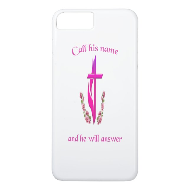 Coques Case-Mate iPhone Appelez le nom de Jésus (Dos)