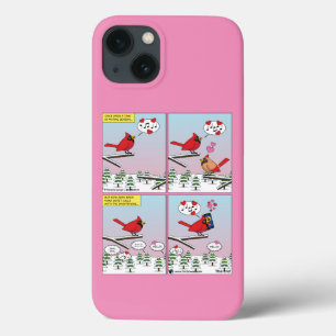 Case-Mate iPhone Case Appels de accouplement d'oiseaux modernes comique