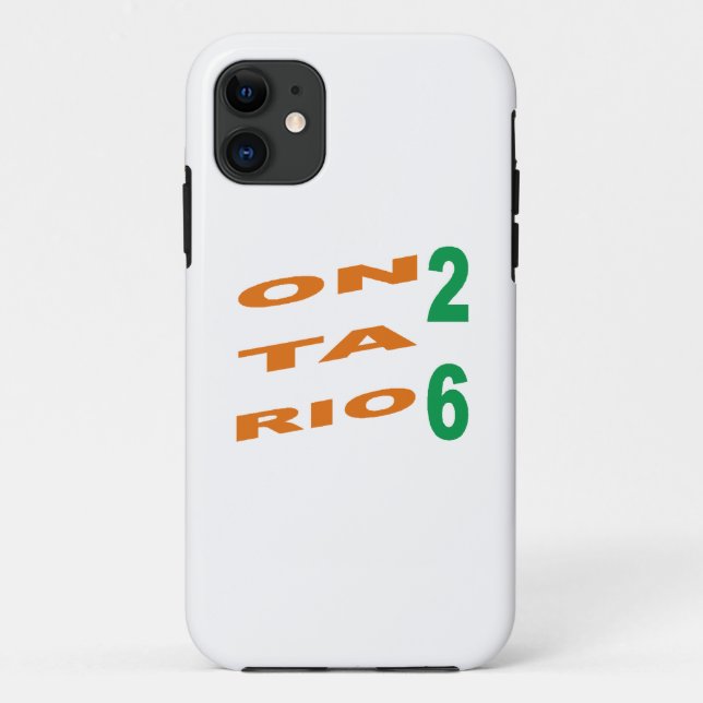 Coques Case-Mate iPhone Apple iPhone11 Case ONTARIO  26 (Dos)