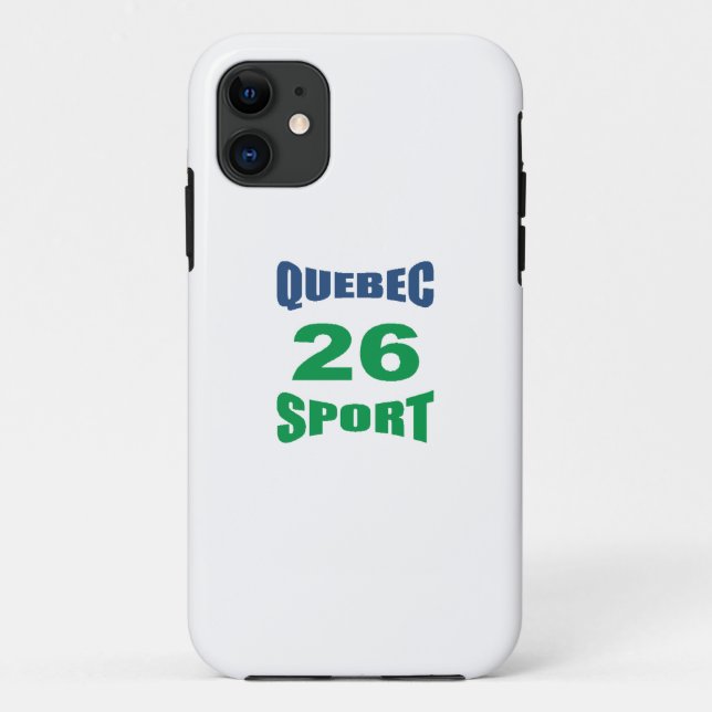 Coques Case-Mate iPhone Apple iPhone11 Case  QUEBEC  SPORT  26 (Dos)