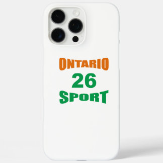 Coques iPhone 16 Pro Max Apple iPhone16 Pro Max case ONTAQRIO SPORT 26