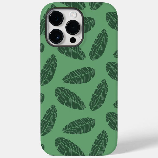Coques Case-Mate iPhone Apple iPhone 11 Pro Max Motif Feuille vert (Verso)
