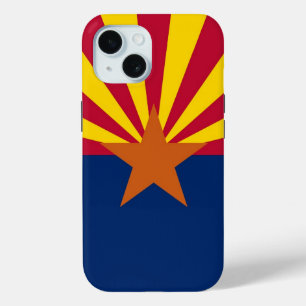 Coque Pour iPhone 15 Apple iPhone 15 Coque-Mate avec drapeau Arizona