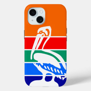 Coque Pour iPhone 15 Apple iPhone 15 Coque-Mate avec drapeau de Saint-P