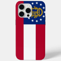 Apple iPhone 15 Pro Max Coque, drapeau de Géorgie