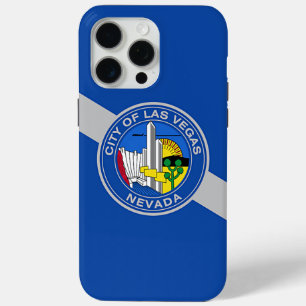 Coque iPhone 15 Pro Max Apple iPhone 15 Pro Max Coque, drapeau Las Vegas