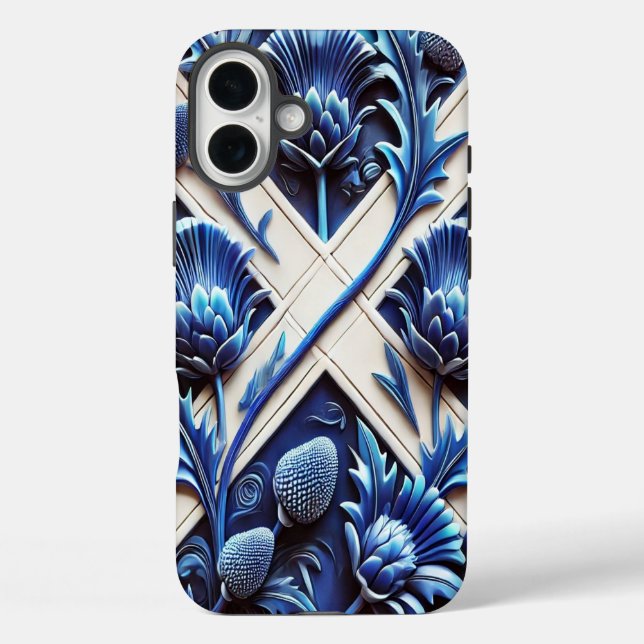 Coques Case-Mate iPhone Apple iPhone 16 Plus Mate, Chardon écossais (Verso)
