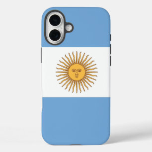 Coques iPhone 16 Plus Apple iPhone 16 Plus Mate, drapeau de l'Argentine