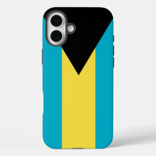 Coques iPhone 16 Plus Apple iPhone 16 Plus Mate, drapeau des Bahamas