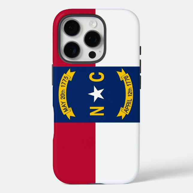 Coques Case-Mate iPhone Apple iPhone 16 Pro Coque-Mate, drapeau de la Caro (Verso)