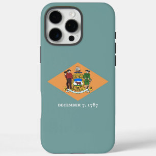 Coques iPhone 16 Pro Max Apple iPhone 16 Pro Max Coque, drapeau Delaware
