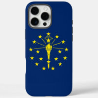 Apple iPhone 16 Pro Max Coque, drapeau Indiana