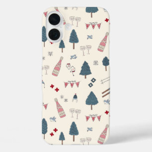 Coques iPhone 16 Plus Apres Apres Ski Lover Winter Champagne Pink Cadeau
