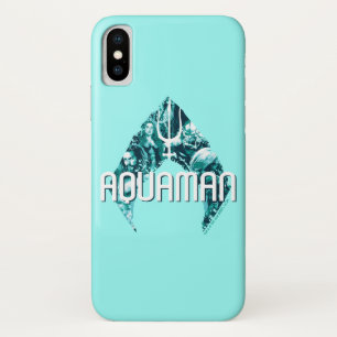 Case-Mate iPhone Case Aquaman   Orin, Mera, Orm & Manta Noir En Symbole