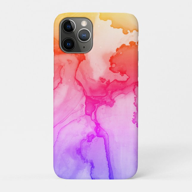 Coques Case-Mate iPhone Aquarelle Abstraite du lac Lily (Dos)