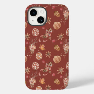 Coque Pour iPhone 14 Aquarelle Automne L'Action de grâce