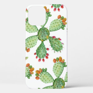 Case-Mate iPhone Case Aquarelle Cactus : Motif de jardin tropical.