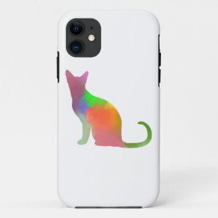 Case-Mate iPhone Case Aquarelle Chat Silhouette