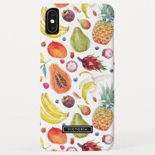 Case-Mate iPhone Case Aquarelle colorée Fruits Motif sur mesure