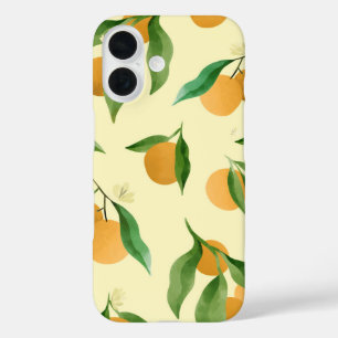 Coques iPhone 16 Aquarelle d'agrumes botaniques