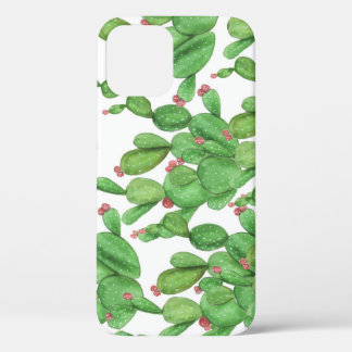 Case-Mate iPhone Case Aquarelle de Cactus : Arrière - plan Motif transpa