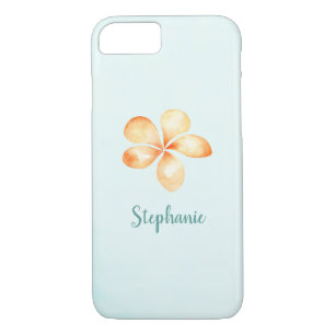 Coque Case-Mate Pour iPhone Aquarelle de l'île Plumeria