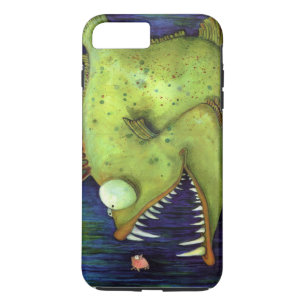 Coque iPhone 7 Plus Aquarelle de poissons "de Ned affamé" par Mike